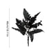 thumbnail image 3 of Planta de Hoja de Arce Artificial - Decoración Otoñal de Plástico Negro para Acción de Gracias y Halloween, Arreglo de Calabaza Artificial Realista de 40 Cm con Hojas de Imitación Realistas, 3 of 6