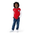 thumbnail image 3 of Chaqueta Disney Mickey Mouse para niños pequeños, forro polar, modelo Varsity 4-5T, 3 of 9