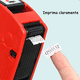 thumbnail image 4 of Etiquetadora  Bloosom Manual 8 Dígitos Lote Precio Y Fecha, Rojo, 4 of 4