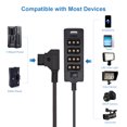 thumbnail image 5 of Andoer D-Tap B Tipo Enchufe D-tap macho a 8 puertos D-tap hembra divisor conector de cable Andoer Enchufe, 5 of 5