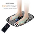 thumbnail image 2 of Remote Ems Foot Massar Pad Pulse Physiapy Micro-current Electric Feet Massa Mat Stimulator Relieve Pain, 2 of 4