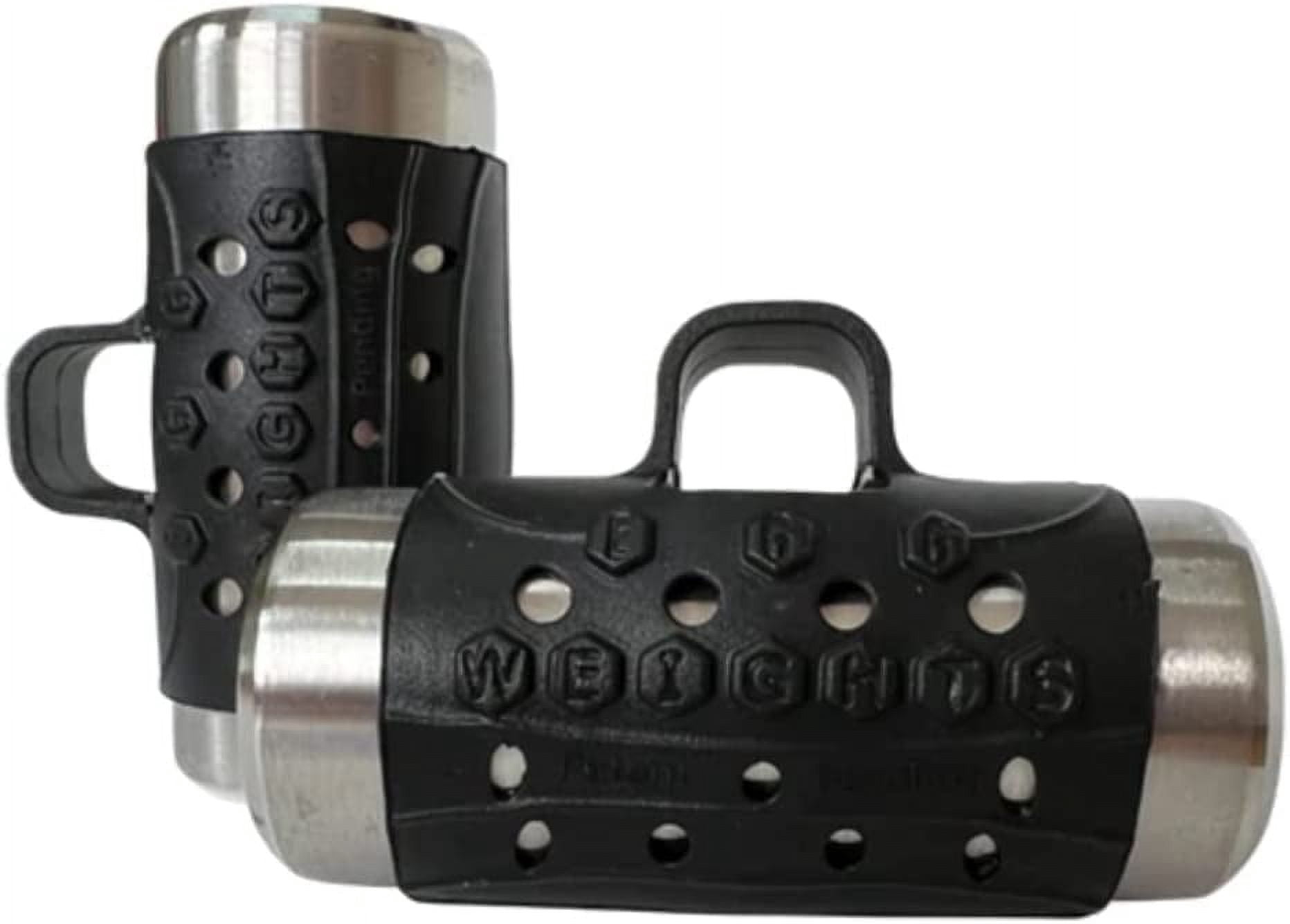 Egg Weights Adjustable Dumbbell 7.0 lbs Set Stainless Steel Hand Weights with Anti-Slip Silicone Rubber Finger Loop for Training, Boxing, and Workout for Men and Women -2 Dumbbells, 3.5 lbs Each Hand