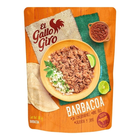 Pouch de barbacoa El Gallo Giro 180g