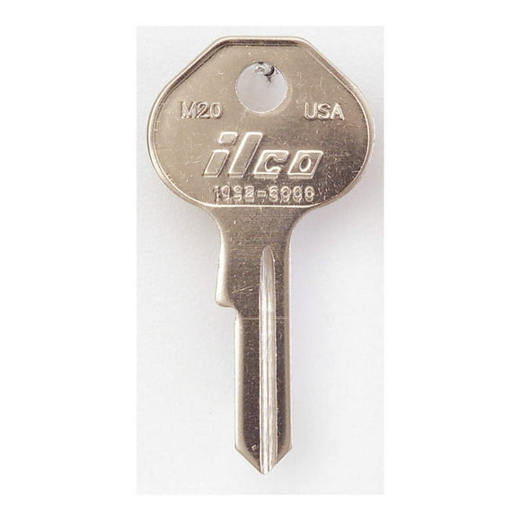 Key Blank, Laiton, Type M20, 5 Broches, PK10
