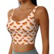 thumbnail image 2 of Fotbe Hot Dog 2 Sujetador Deportivo Largo sin Aros para Mujer con Almohadillas y Soporte Medio, Transpirable y Absorbente, Camiseta Tipo Chaleco o Tank Top-Medium, 2 of 8