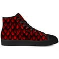thumbnail image 4 of Aidianart Dragon High Top Canvas Sneakers Mens High Top Shoes Size 5, 4 of 5