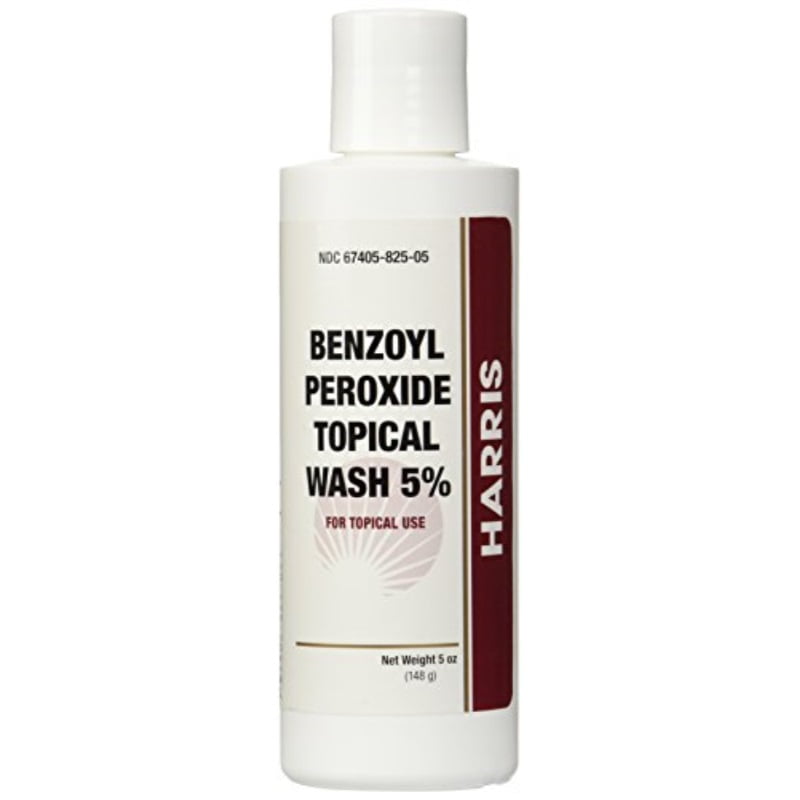 Harris Benzoyl Peroxide Wash 5 Bottle, 5 Ounce