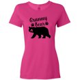 thumbnail image 3 of Inktastic Granny Bear in Black Women's T-Shirt, 3 of 5