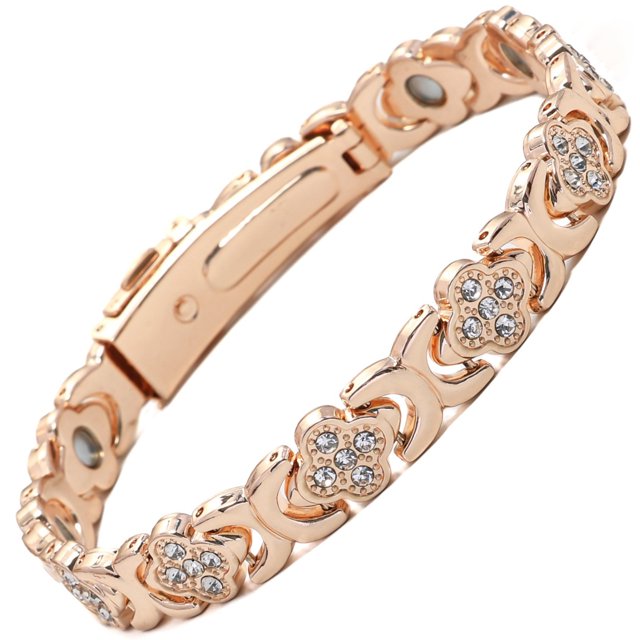 Linnome Adjustable Magnetic Bracelet Fashion Accessory for Home Daily Wear Health Support Needs