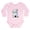 Petal Pink, variant on CafePress - Havanese Long Sleeve Infant Bodysuit - Long Sleeve Cotton Baby Bodysuit