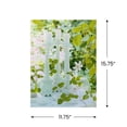thumbnail image 5 of Northlight LED Lighted Flickering Clematis Garden Candles Canvas Wall Art - 15.75" x 11.75", 5 of 9