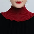thumbnail image 6 of HGYCPP Fake Turtleneck Dickey Detachable Neckwarmer Half Top Mock Sweater Collar Neck Warmer for Women Girls Multi Color, 6 of 17