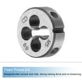 thumbnail image 4 of Unique Bargains 3 Pieces Metric Tap and Die Set M5 x 0.8 Thread Tap & Round Die Threading Repair Tools, 4 of 6