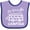Lavender and Purple, variant on Inktastic It's Time For Camping with Camper Boys or Girls Baby Bib