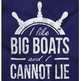 thumbnail image 2 of I Like Big Boats and I Cannot Lie Hoodie Sweatshirt Women Men Brisco Brands M, 2 of 6