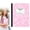 Pink, variant on Aesthetic Composition Notebook, Marble Journal, Cute Wide Ruled Book, 100 Sheets 200 Pages, 7.5x9.7 Inch Sewn Binding, for Daily Journaling, Recipe Log, Travel Notes, Pink, LJAI