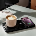 thumbnail image 4 of Coffee Warming Pad - Smart Mug Heater, Wireless Charging Base, 3-Gear Temperature Control | Electric Drink Warmer for Desk Bedside Office Kitchen Home Travel Tea Water Milk Hot Beverages, 4 of 10