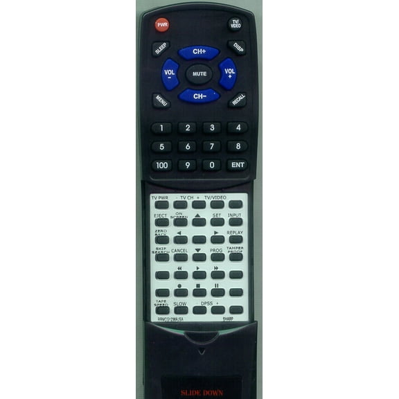 Replacement Remote for SHARP RTRRMCG1236AJSA, RRMCG1236AJSA, A812, VCH810U, VCA410U, VCH810, VCA411U