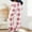 Pink#01, variant on Yteetum Flannel Pajama Pants Women Oversized Elastic Waist Plaid Print Flannel Fuzzy Sleepwear Pj Pants Womens Casual Soft Plus Size Loose Fleece Wide Leg Loungewear Pajamas Pants Fall Winter Clothes