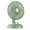 Green, variant on Chmadoxn Retro Desk Fan, 136 Degrees Can Rotate The Head Design, Equipped with Free Variable Speed Adjustment Function, Suitable for Bedroom, Home Office