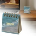 thumbnail image 2 of 2026 Mini Standing Flip Desk Calendar - 1 Pc Small Monthly Desktop Calendar with Thick Paper, Twin-Wire Binding & Sturdy Base - Compact Space-Saving Design for Home Office Desk, 2.55x1.18x2.75 Inch, 2 of 9