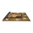 thumbnail image 2 of Ahgly Company Indoor Square Medallion Brown French Area Rugs, 4' Square, 2 of 4