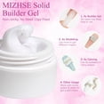 thumbnail image 2 of Gel constructor para uñas MIZHSE Sculpture Nail Extension, 3+2 unidades, 2 of 9