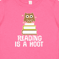 thumbnail image 4 of Inktastic Reading Is A Hoot Librarian Gift Girls Baby T-Shirt, 4 of 5