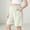 Beige, variant on Ussuma Thin Pants for Pregnant Women with Abdomen Support Solid Color Breathable Maternity Shorts Elastic Waist Simple and Comfortable Summer Sports Go for A Walk Everyday Wear Dine Together XL
