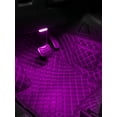 thumbnail image 2 of 4Pcs Car Led Lights Interior with 6 Bright Leds Night Reading Light Usb Car Lamp for Checking Car Condition Armrest Box Door, 2 of 10