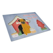 Caroline's Treasures Dog House Collection Border Terrier Glass Cutting Board Large