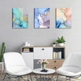 thumbnail image 4 of Abstract Wall Decor For Living Room Canvas Wall Art Paintings For Bedroom Colorful Color Abstract Wall Artworks Pictures For Office Kitchen Decoration Bathroom Home Decorations Art 3 Piece 12x16 Inch, 4 of 7