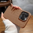 thumbnail image 2 of Breathable Grid Weave Heat Cooling Case For iPhone 16 15 Plus 14 13 12 Mini 11 Pro Max XR X XS Max Soft Thin Silicone Cover Capa Bronzed For iPhone 11Pro Max, 2 of 6