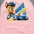 thumbnail image 3 of Paw Patrol - Brave Pup - Toddler And Youth Girls Raglan Graphic T-Shirt, 3 of 6
