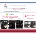 thumbnail image 4 of Replacement Glass Carafe Compatible with Keurig K-Duo Essentials 5000 & 5500 & K-DUO Generation2 5600- Coffee Pot Replacement, NOT Fit K-DUO 5100, 4 of 4