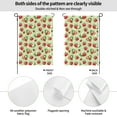 thumbnail image 2 of Easygdp Strawberry Floral Garden Flag Yard Flag Welcome Flag, Double-Sided, Weather Resistant for Outdoor Decor - 12.5"x18", 2 of 9