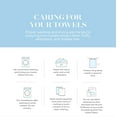 thumbnail image 7 of White Classic Hotel Collection 650 Gsm Cotton Bath Sheet Towels, Oversized Bathroom Towels, Lavender, 35 x 70, 2 Pack, 7 of 7