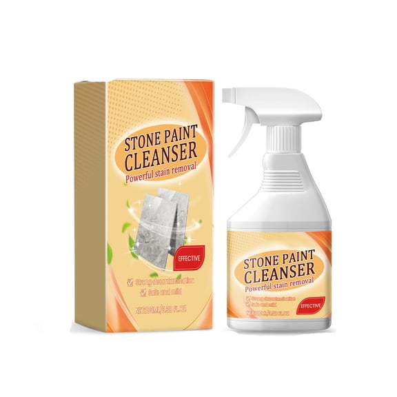 Stone Cleaner, Natural Stone Surface Cleaner, Marble Granite Travertine Cleaner, Stone Stain Remover 100ml