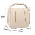 thumbnail image 2 of Zipper Cosmetic Bag Water Resistant Makeup Bag Travel Cosmetic, 2 of 6