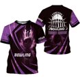 thumbnail image 3 of Custom Bowling Shirts for Men Bowling Shirts Bowling Shirts Unisex Bowling Jerseys for Men Custom Bowling Shirts for Men (Pink, 5XL), 3 of 9