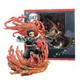thumbnail image 2 of Figurita diseño anime Demon Slayer ZERO, 21cm, Kamado Tanjirou Hinokami Kagura, juegos de acción Kimetsu no Yaiba Kochou Shinobu14 cm sin caja al por menor zhangyuxiang unisex, 2 of 2