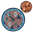 thumbnail image 2 of Indoor 12' Voice-Activated Luminous Decoration Wall Clock With LED Night Light Pumpkins Black Cat, 2 of 8