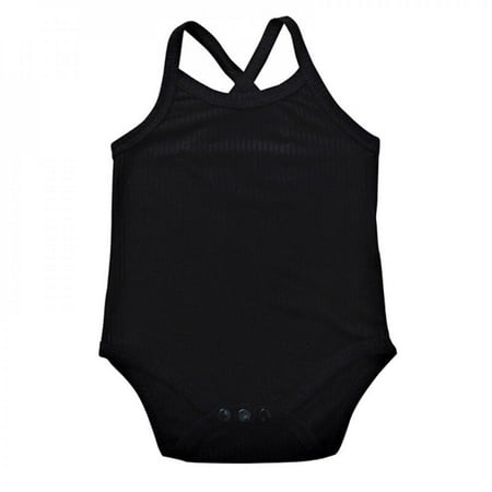 

Hazel Tech-Baby Sleeveless Solid Rompers Bodysuits Ribbed Clothes Outfits Sleeveless Overalls Clothing Set