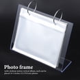 thumbnail image 1 of UPOUART 2Pcs Stylish Transparent Acrylic Photo Display Frame for Desk with Chic Design, 1 of 8