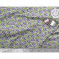 thumbnail image 2 of Soimoi Cotton Duck Fabric Peacock Feather Print Sewing Fabric Yard 42 Inch Wide, 2 of 3