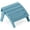 Blue, variant on PetFurnishn Adirondack Ottoman, Patio Foot Rest, Adirondack Foot Rest, Folding Adirondack Footstool, Weather Resistant for Adirondack Chair, Widely Used for Outdoor, Porch,Garden,Fire Pits-Black