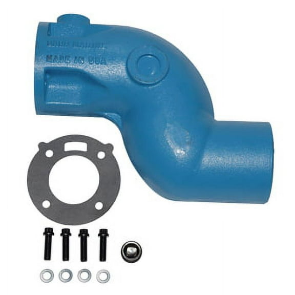 Exhaust Elbow Barr Crusader V6 V8 w/Log Style 4" ID HosePro #: 20-97924 X-Ref #: 97924