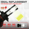 thumbnail image 6 of BSBSDJB For 2015-2019 Kia Sedona H7+H7 LED Headlight High Low Beam Bulbs 6000K White, 6 of 10