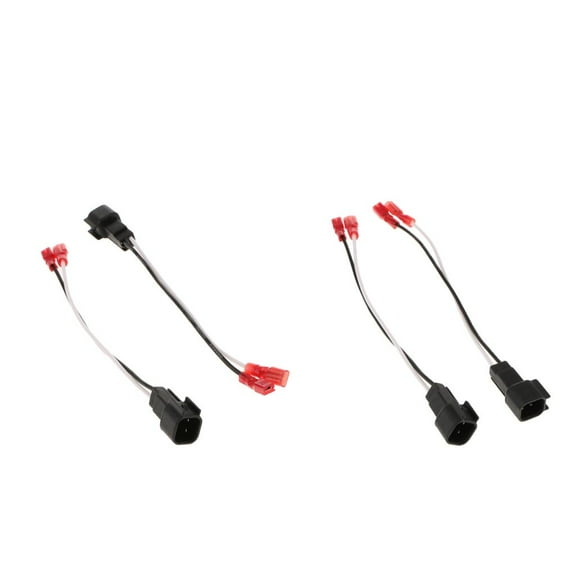 4 Pieces Car Audio Speaker Wiring Harness Connection Fit For Focus