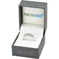thumbnail image 4 of Forever Bride 1/6 Carat T.W. Baguette and Round Diamond Sterling Silver Anniversary Band, 4 of 4